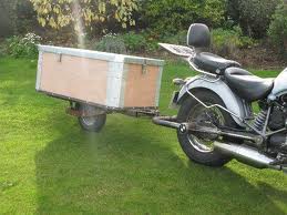 single wheel motorcycle trailer