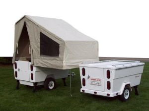 camper motorcycle trailer
